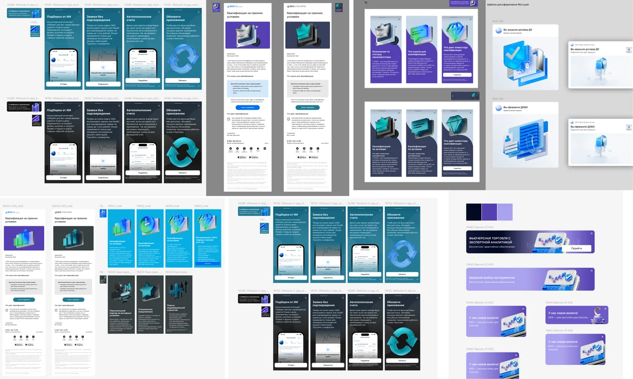 BCS creative overview