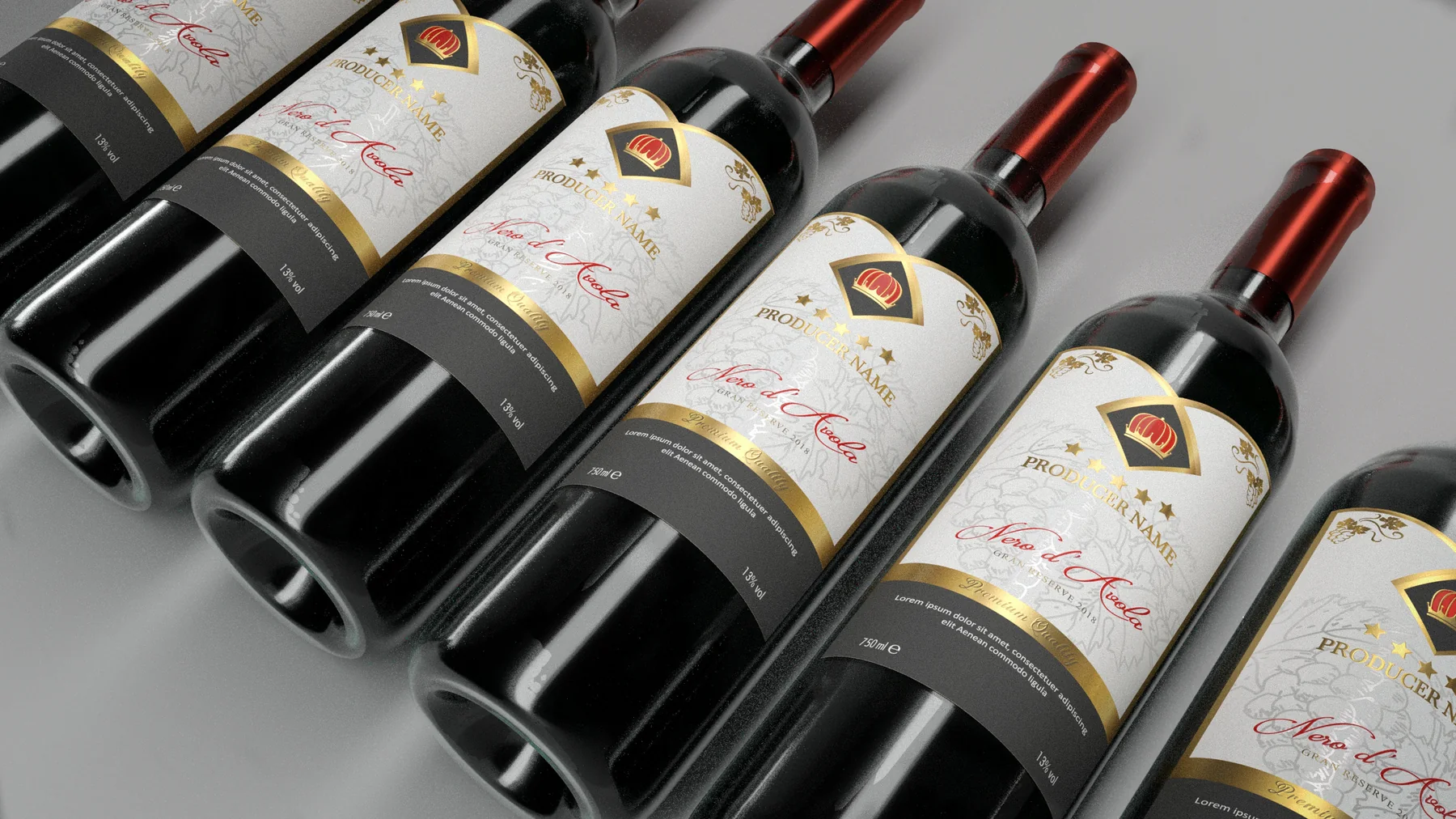 Bottle renders
